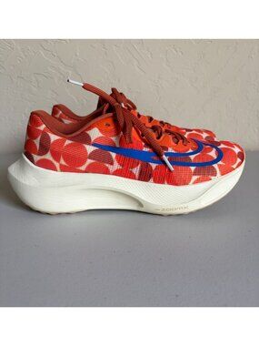 Nike Zoom Fly 5 Premium Safety Orange Polka Dot Running Athletic Training Shoes